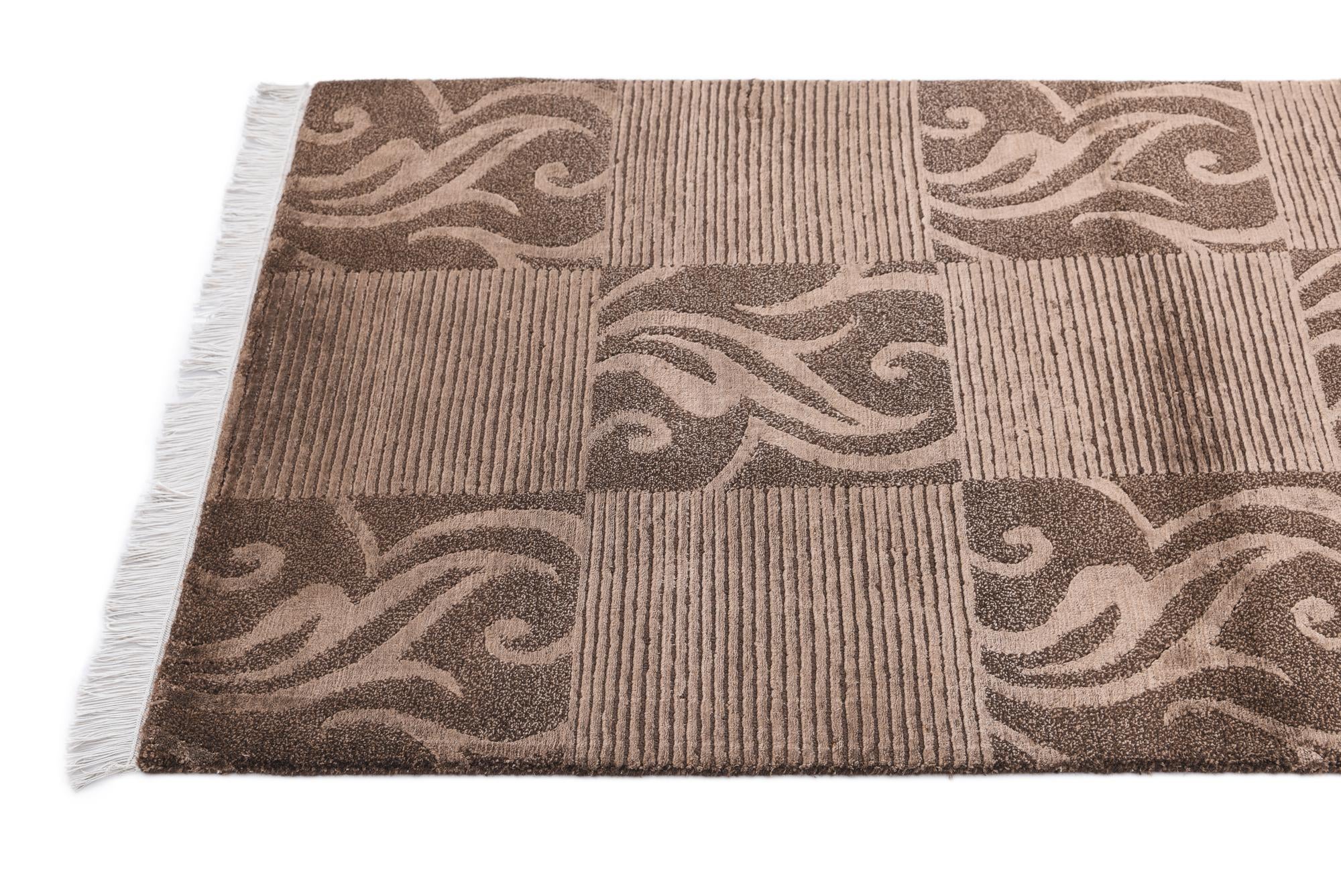 2' 7 x 5' 1 Hand Knotted Darya Wool Rug