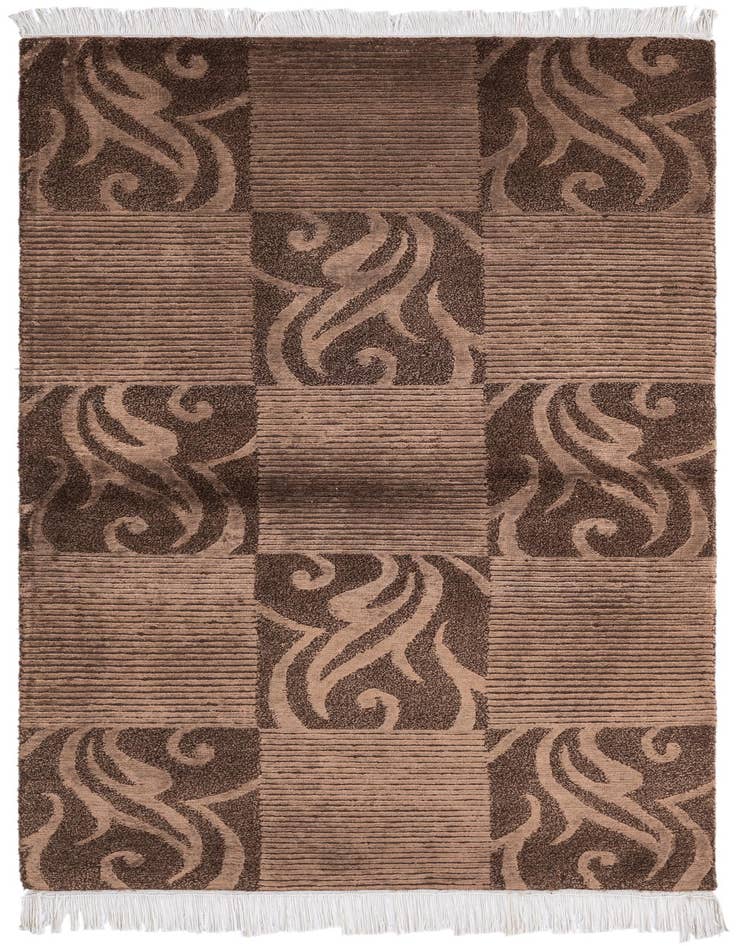 Detail image of 2' 7 x 5' 1 Hand Knotted Darya Wool Rug