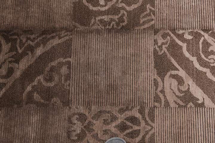 4' 11 x 6' 7 Hand Knotted Darya Wool Rug