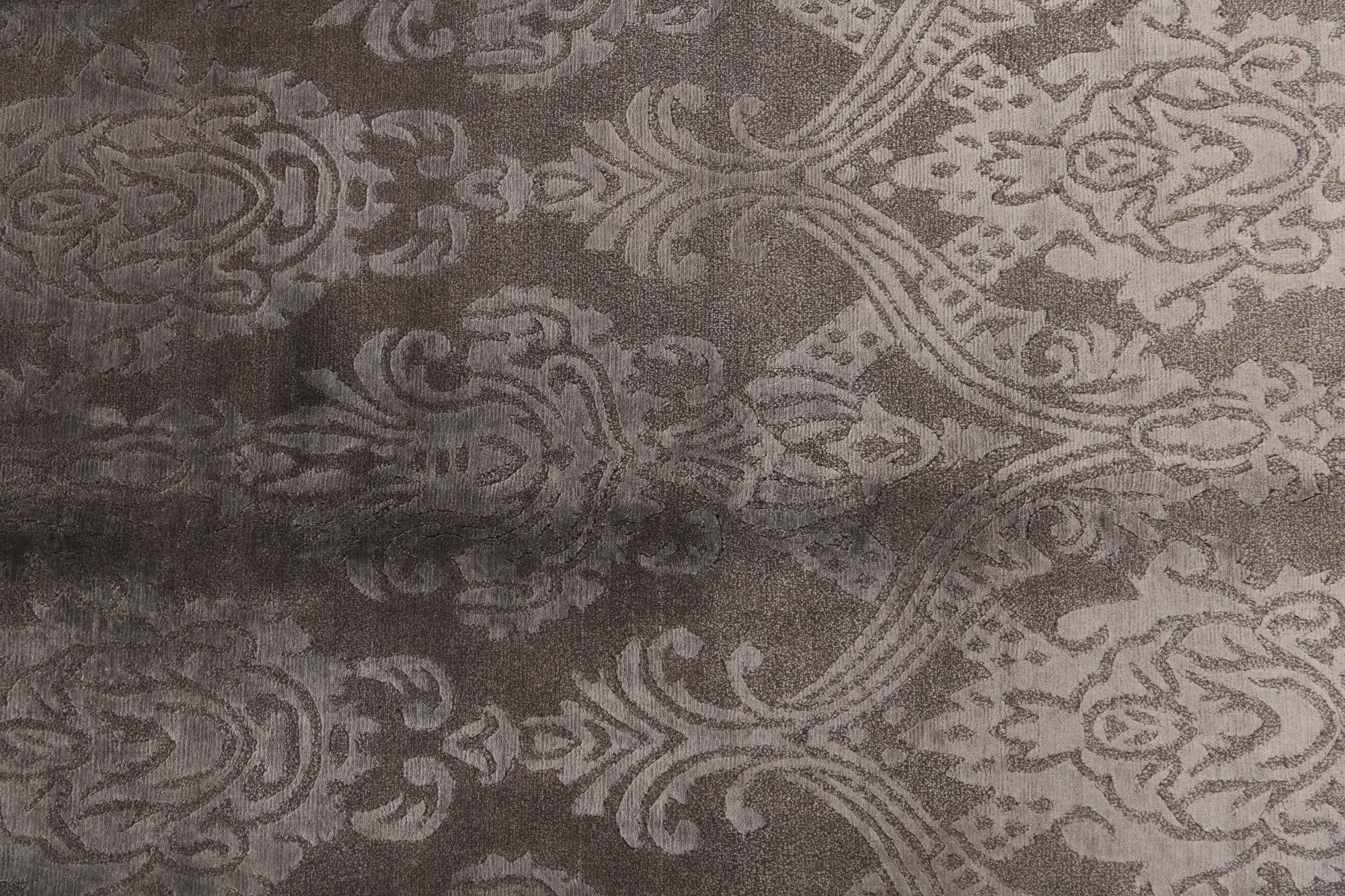 6' 9 x 10' Hand Knotted Darya Wool Rug