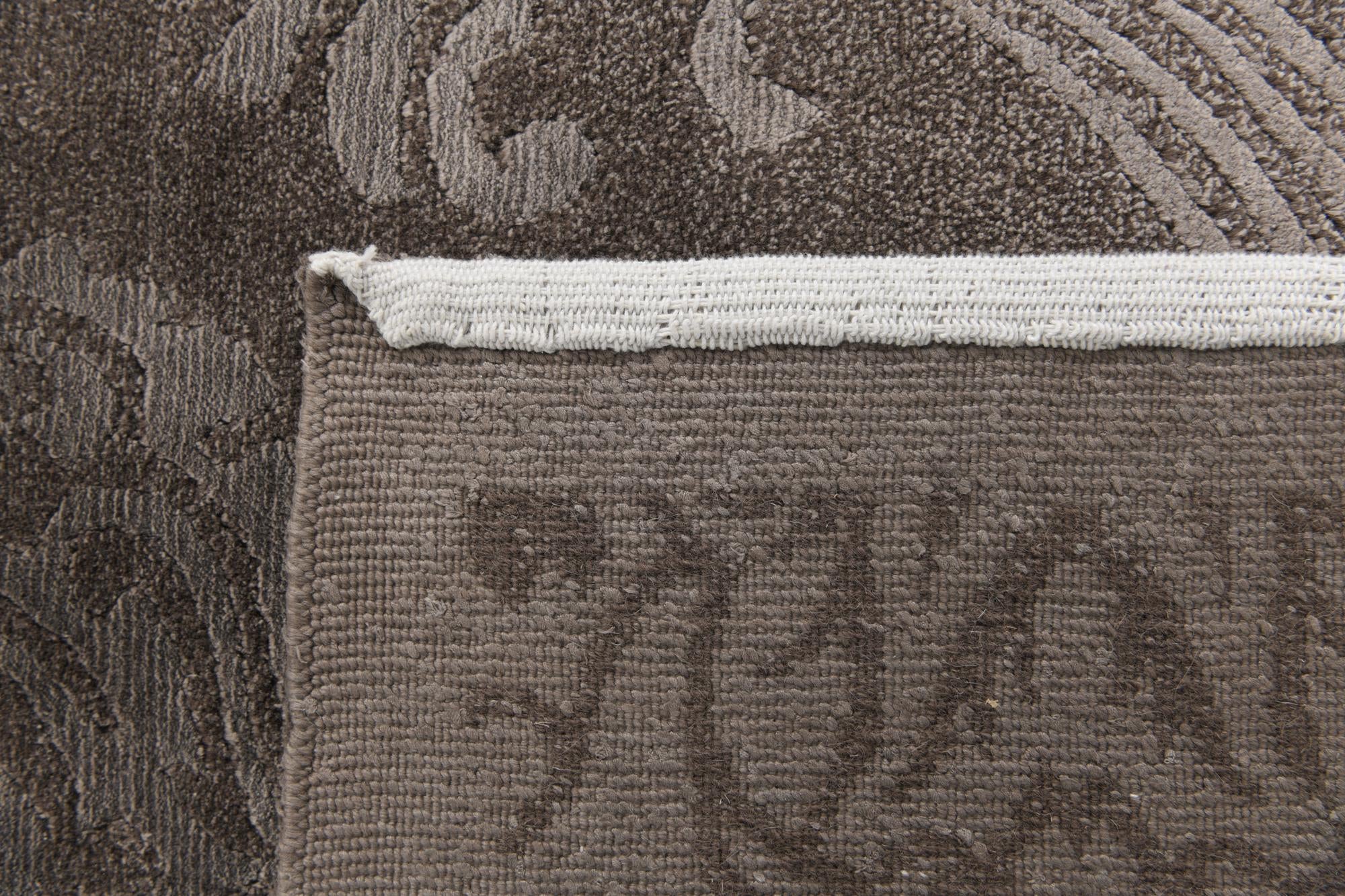 6' 9 x 10' Hand Knotted Darya Wool Rug