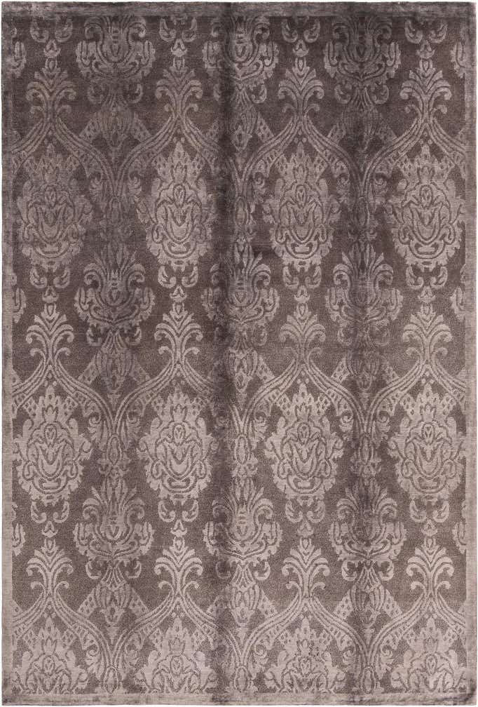 6' 9 x 10' Hand Knotted Darya Wool Rug