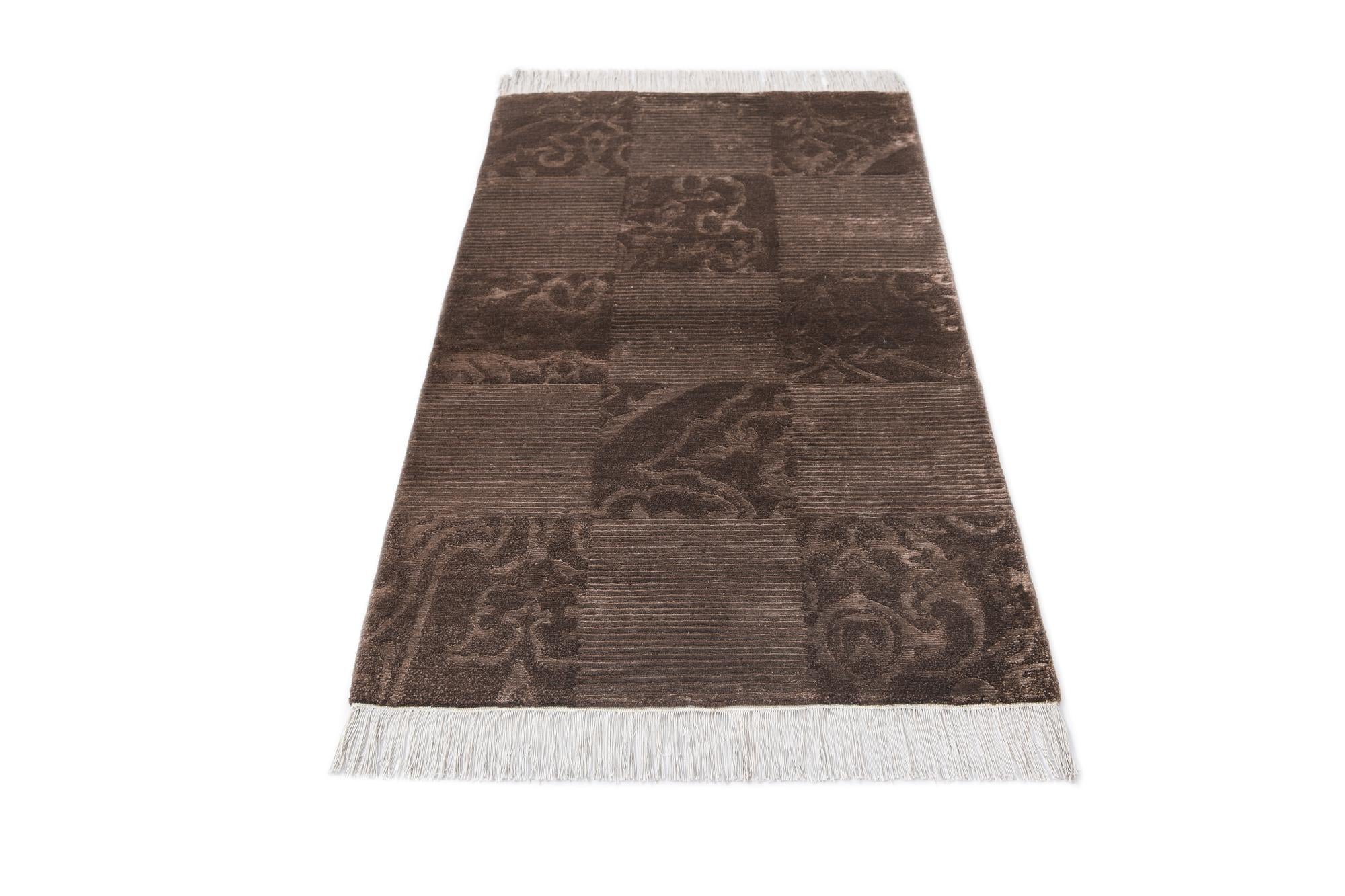 2' 7 x 4' 11 Hand Knotted Darya Wool Rug