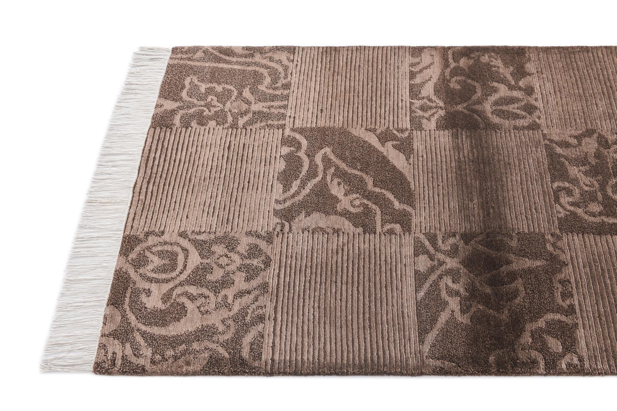 2' 7 x 4' 11 Hand Knotted Darya Wool Rug