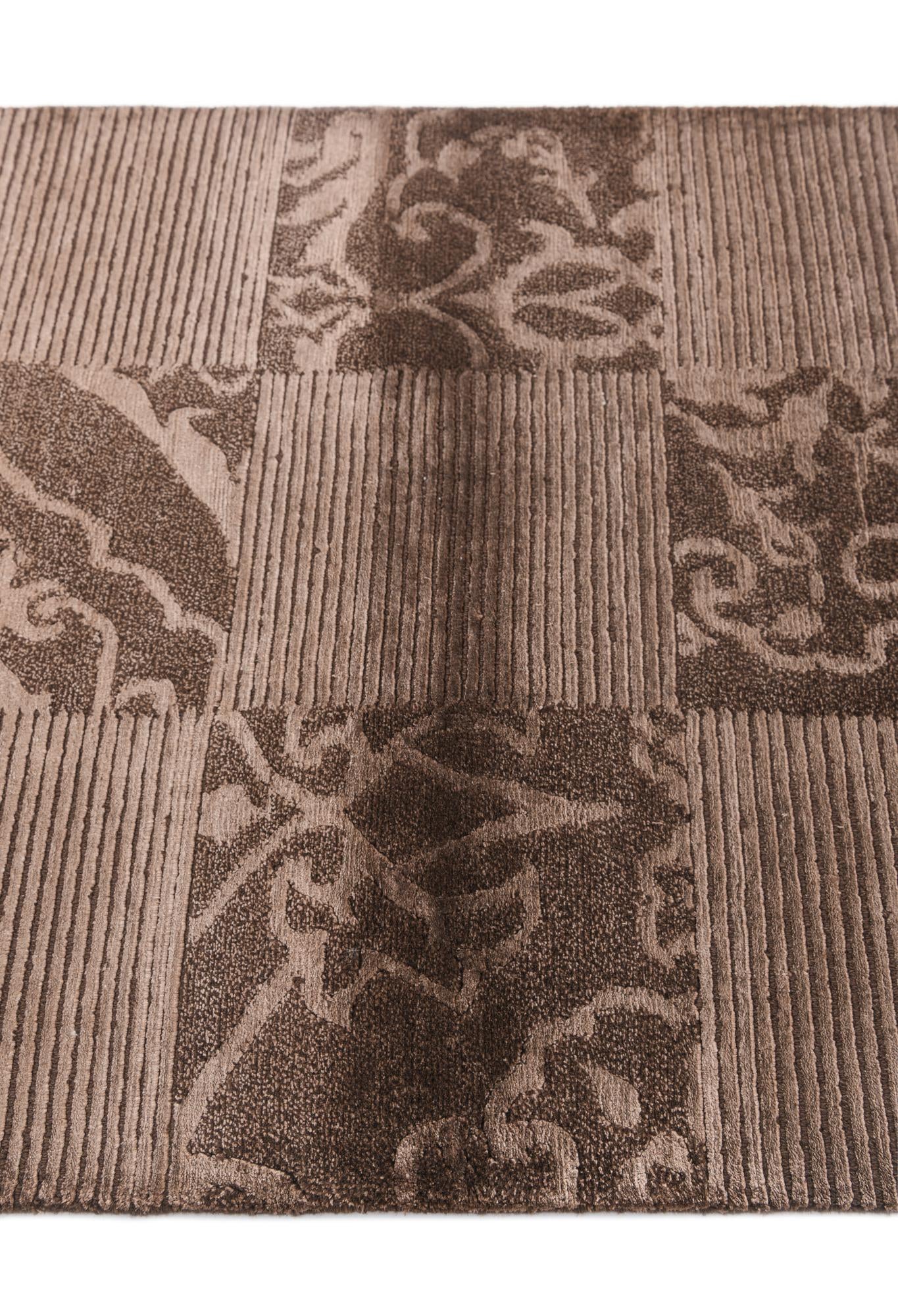 2' 7 x 4' 11 Hand Knotted Darya Wool Rug