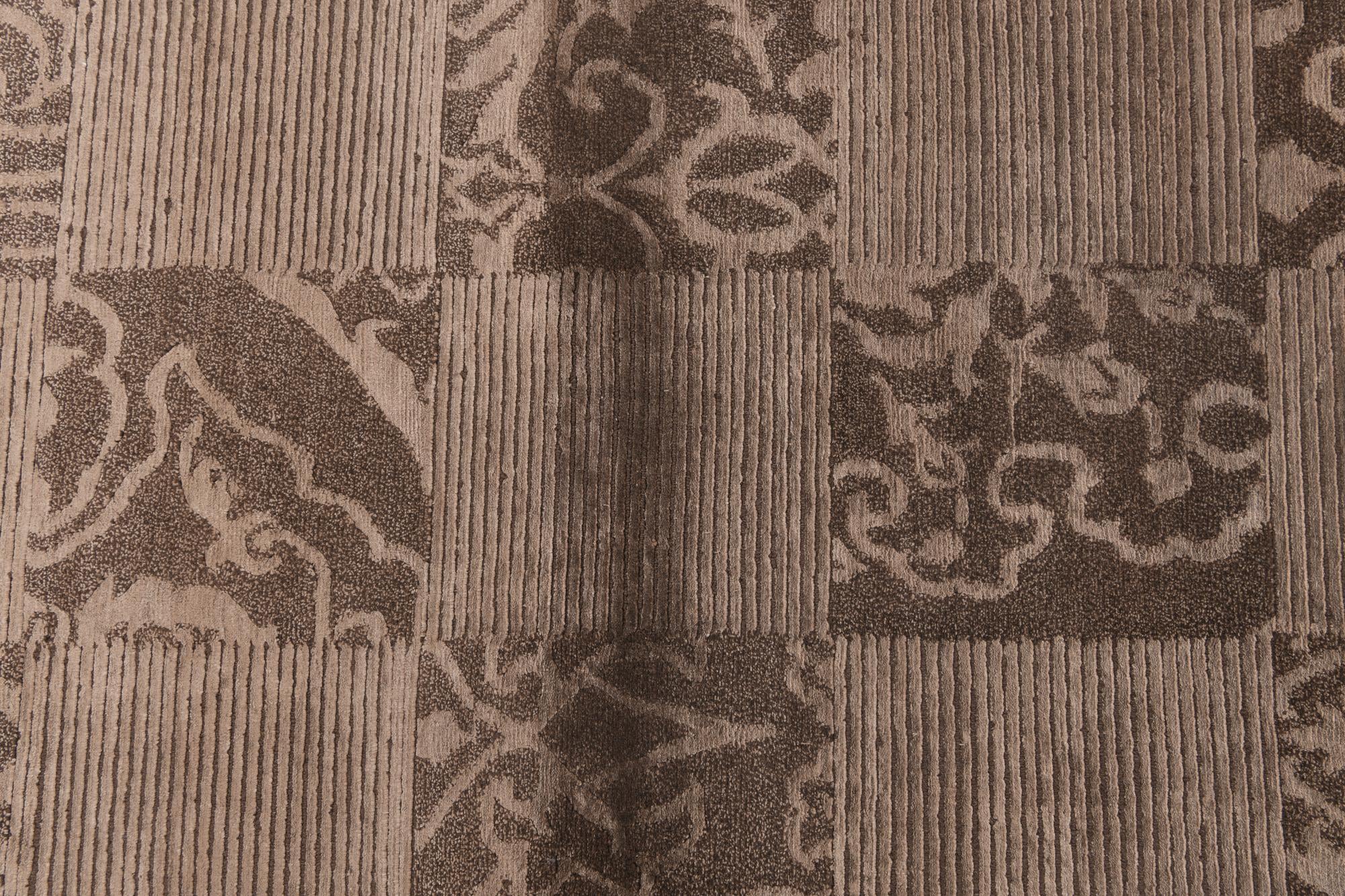 2' 7 x 4' 11 Hand Knotted Darya Wool Rug