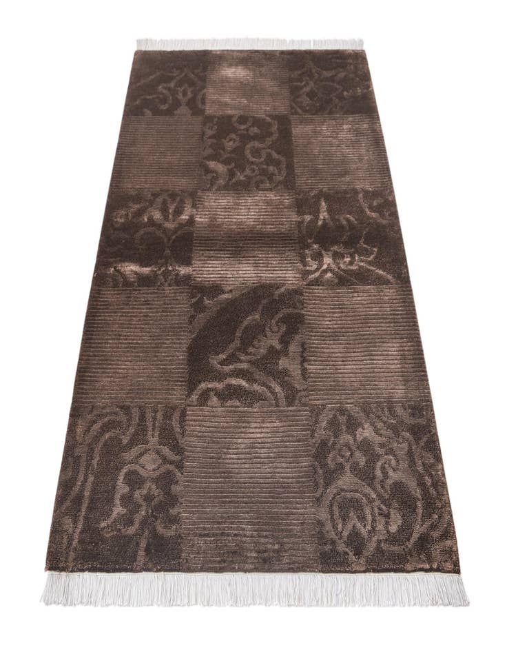 Detail image of 2' 10 x 4' 11  Hand Knotted Darya Wool Rug