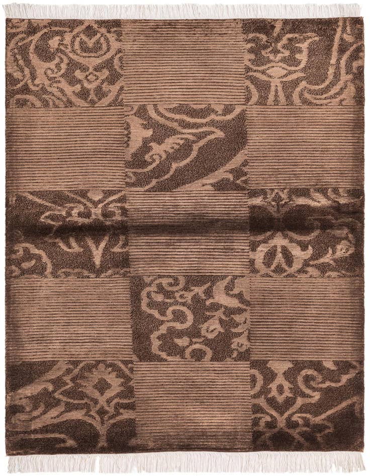 Detail image of 2' 10 x 4' 11 Hand Knotted Darya Wool Rug