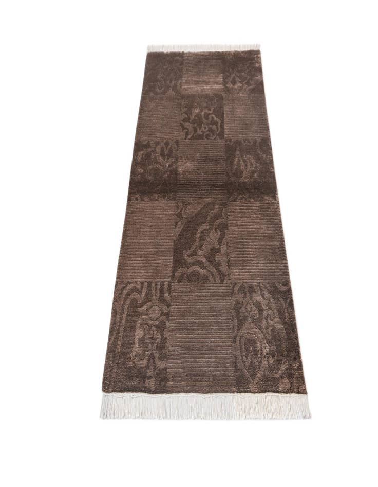 Detail image of 2' 7 x 5'  Hand Knotted Darya Wool Rug