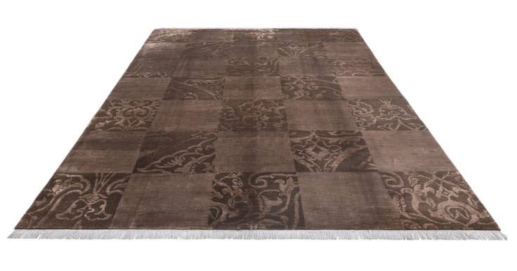 Detail image of 8' 4 x 11' 10 Hand Knotted Darya Wool Rug