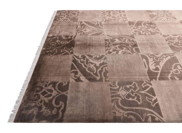 Detail image of 8' 4 x 11' 10 Hand Knotted Darya Wool Rug
