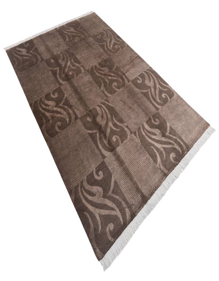 Detail image of 5' 7 x 7' 9  Hand Knotted Darya Wool Rug