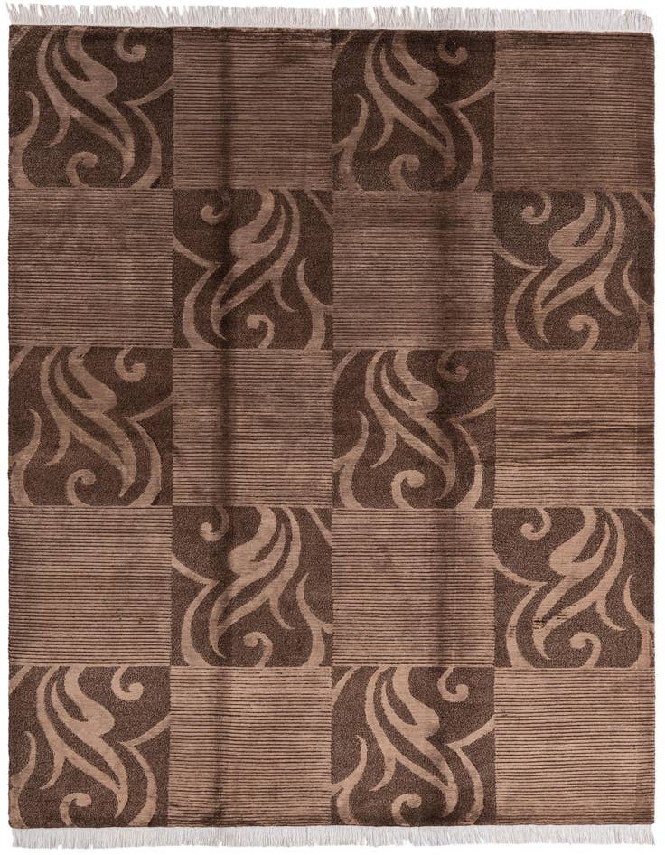 Detail image of 5' 7 x 7' 9 Hand Knotted Darya Wool Rug