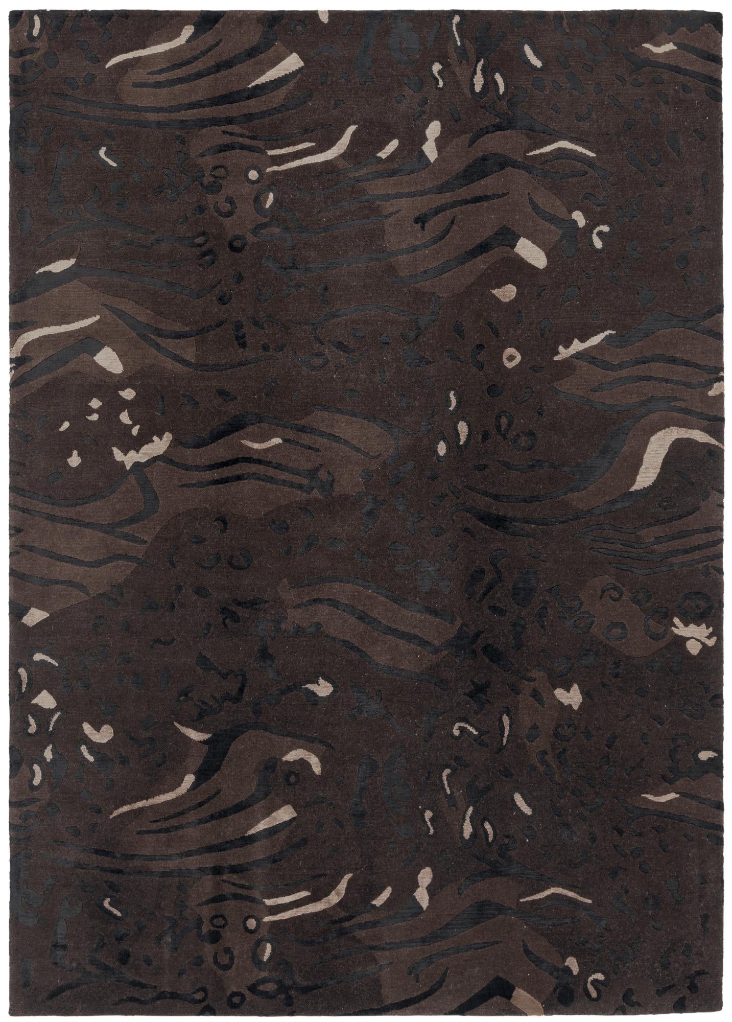5' 8 x 8' Hand Knotted Darya Wool Rug