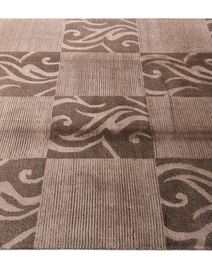 Detail image of 5' 8 x 7' 11  Hand Knotted Darya Wool Rug