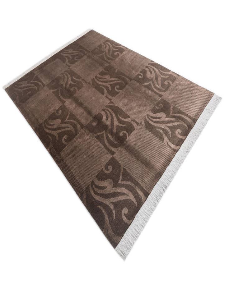 Detail image of 5' 9 x 7' 11  Hand Knotted Darya Wool Rug