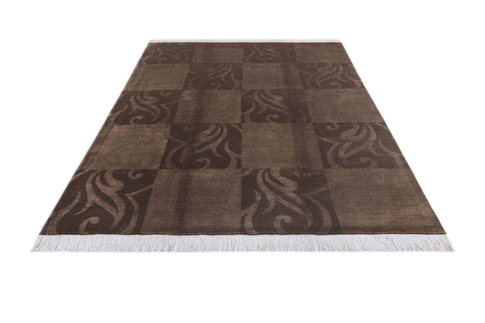 5' 9 x 7' 11 Hand Knotted Darya Wool Rug