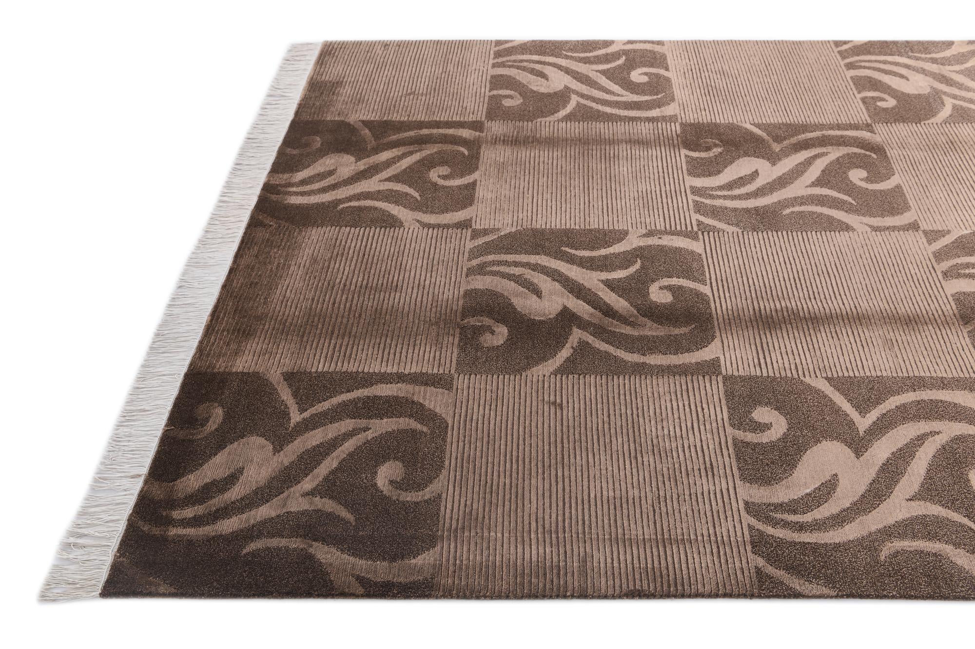5' 9 x 7' 11 Hand Knotted Darya Wool Rug