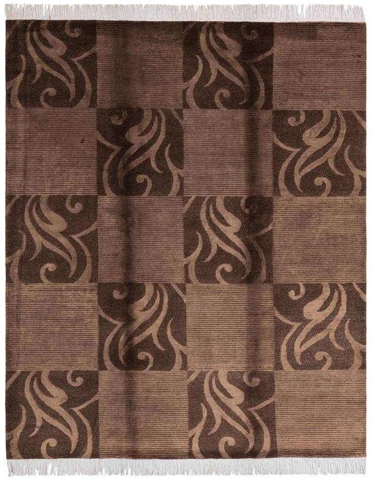 Detail image of 5' 9 x 7' 11 Hand Knotted Darya Wool Rug