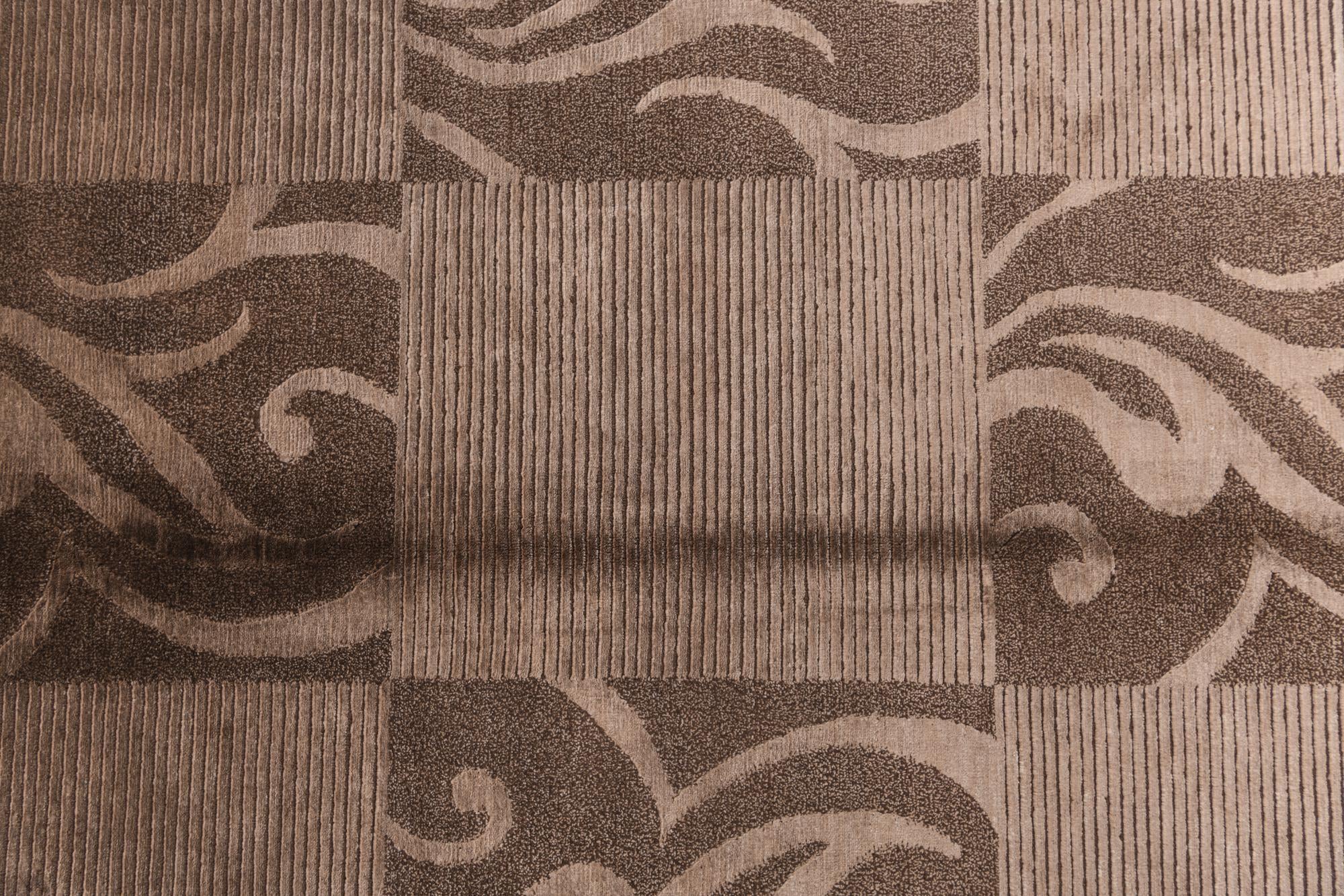 5' 7 x 7' 11 Hand Knotted Darya Wool Rug