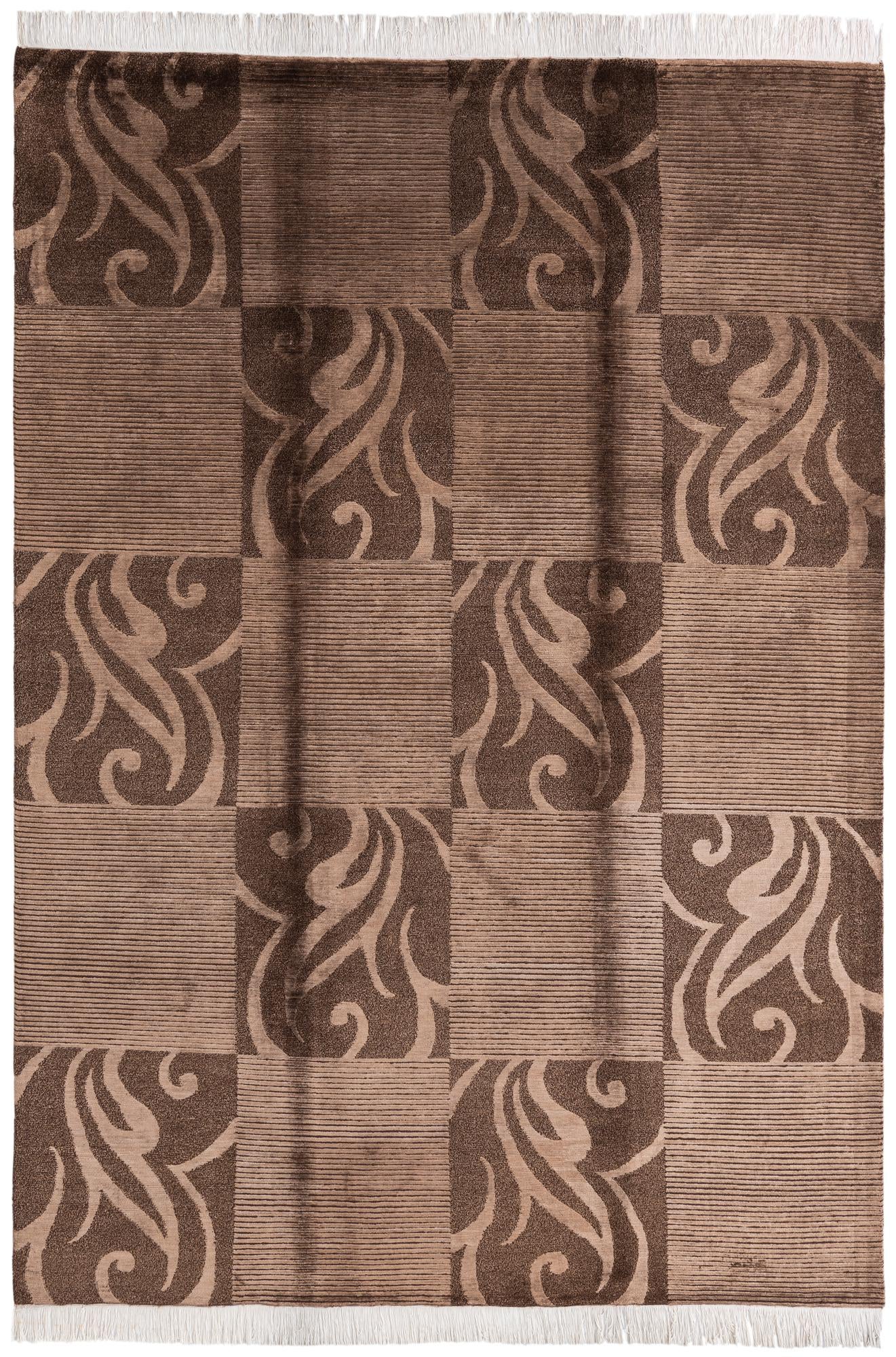 5' 7 x 7' 11 Hand Knotted Darya Wool Rug