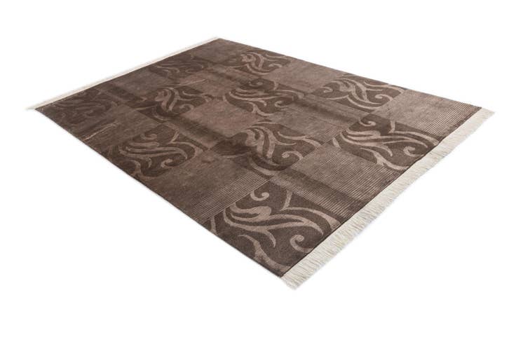 Detail image of 5' 9 x 7' 9 Hand Knotted Darya Wool Rug