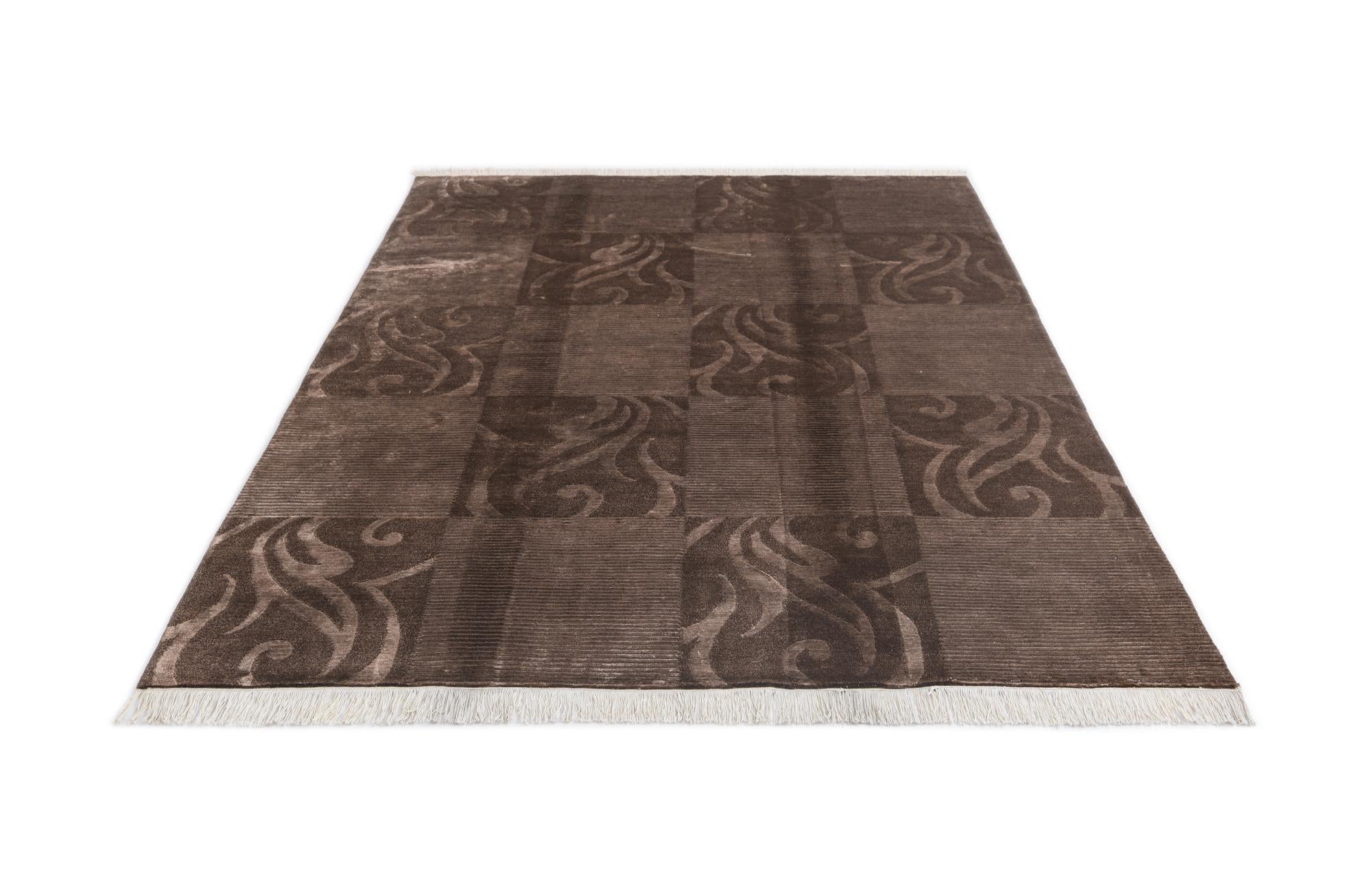 5' 9 x 7' 9 Hand Knotted Darya Wool Rug