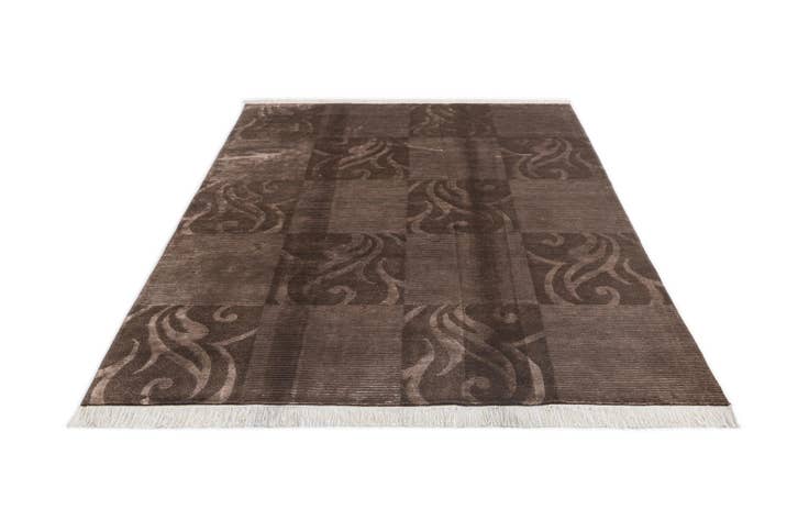 Detail image of 5' 9 x 7' 9 Hand Knotted Darya Wool Rug