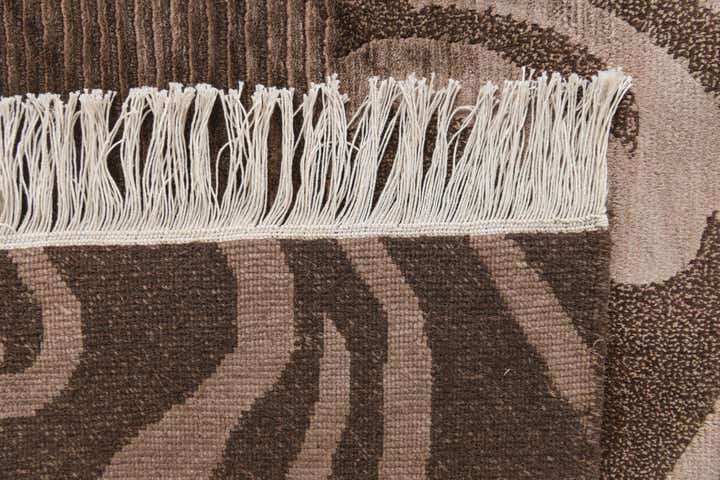 5' 9 x 7' 9 Hand Knotted Darya Wool Rug