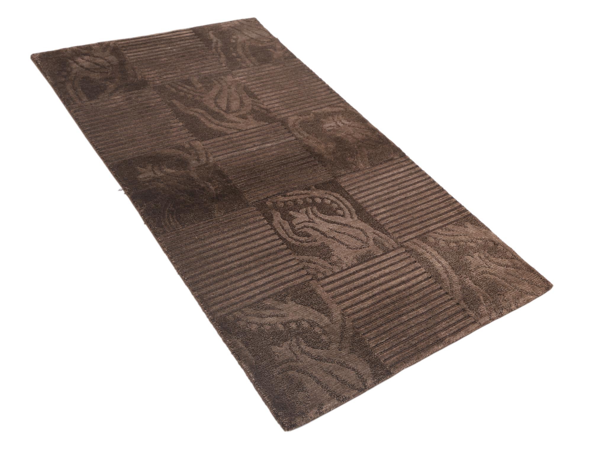2' 7 x 4' 10 Hand Knotted Darya Wool Rug