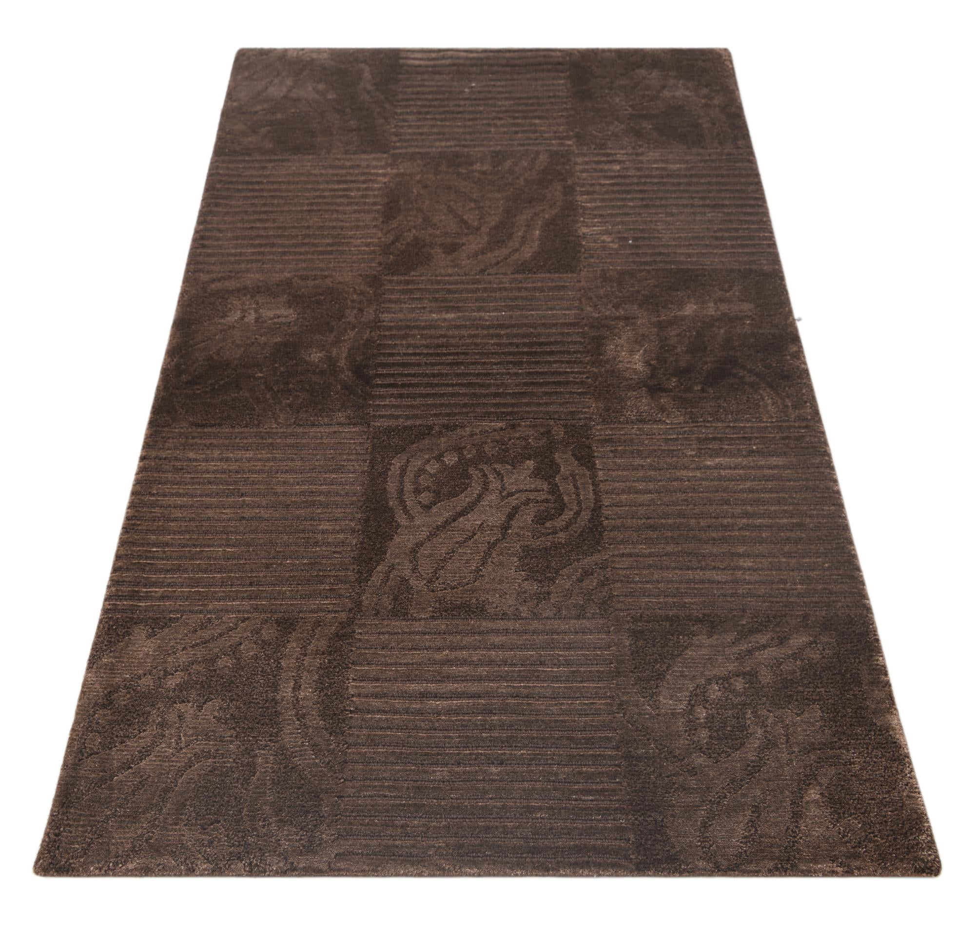 2' 7 x 4' 10 Hand Knotted Darya Wool Rug