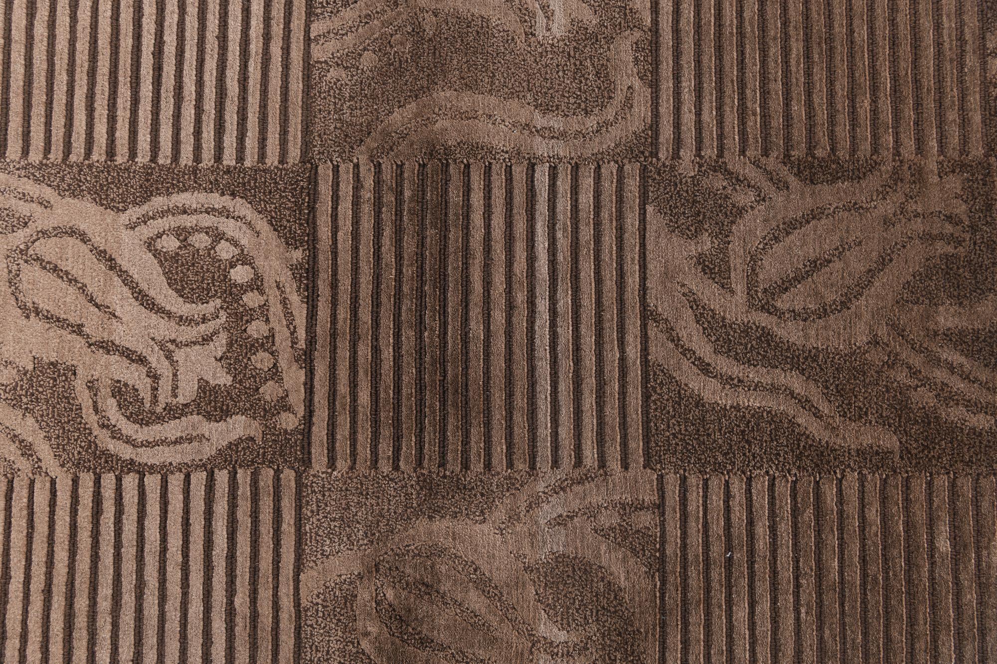 2' 7 x 4' 10 Hand Knotted Darya Wool Rug