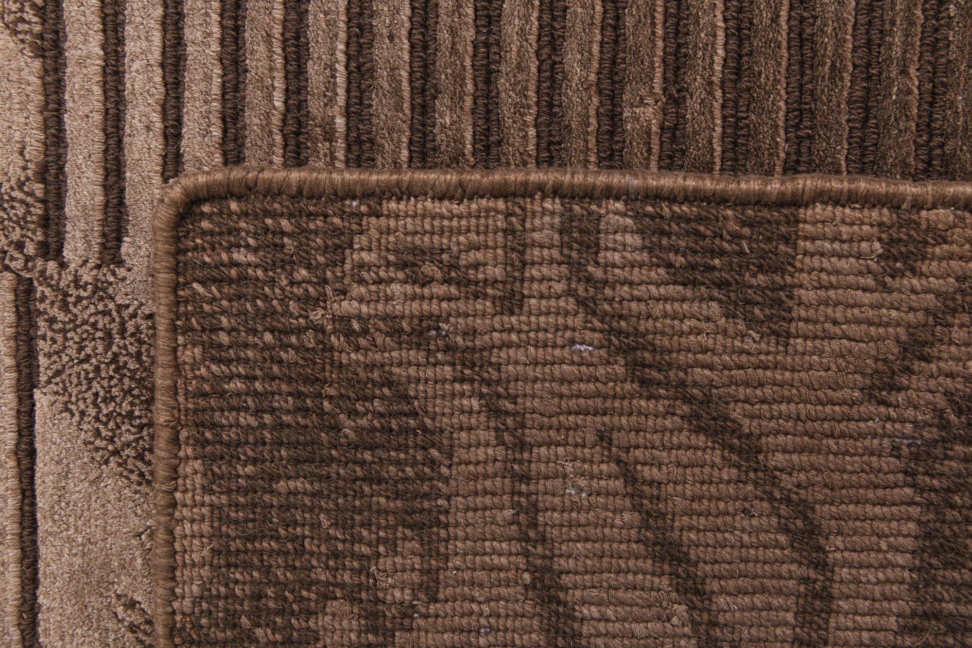 2' 7 x 4' 10 Hand Knotted Darya Wool Rug