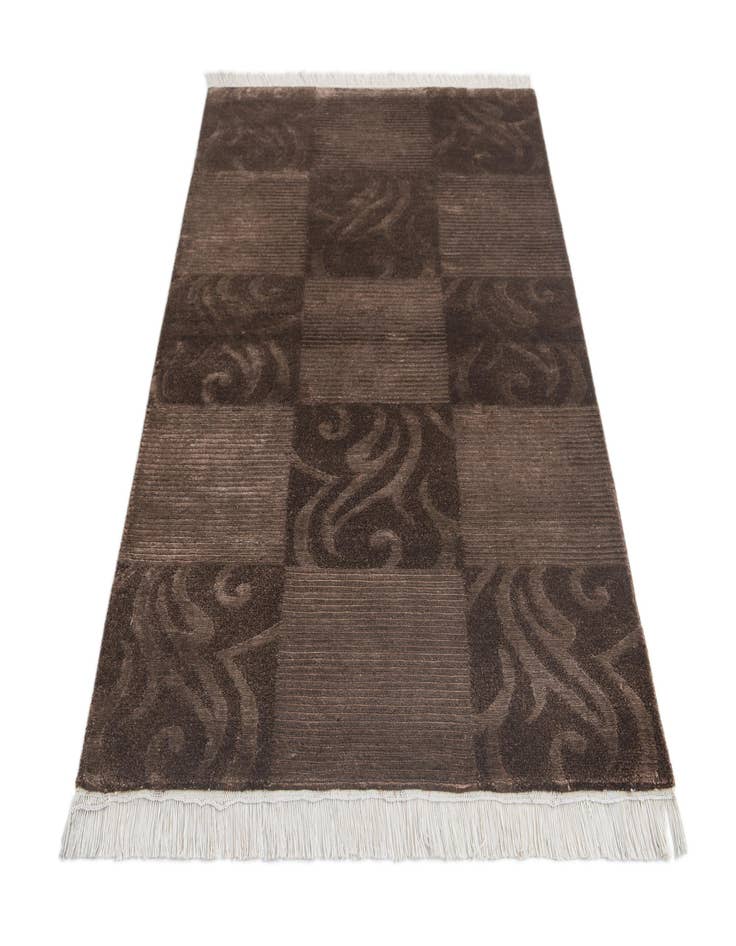 Detail image of 2' 7 x 5'  Hand Knotted Darya Wool Rug