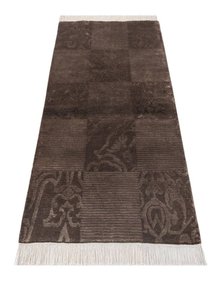 Detail image of 2' 7 x 5'  Hand Knotted Darya Wool Rug