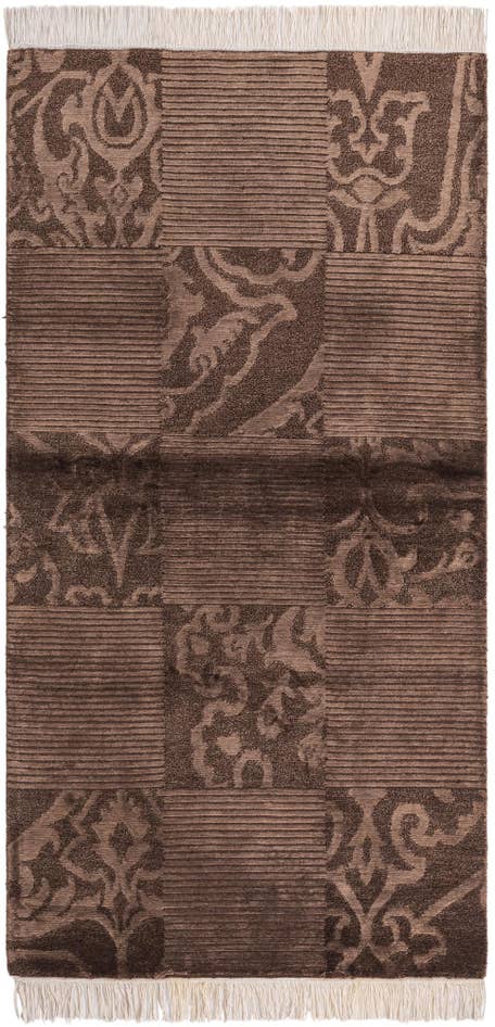 Detail image of 2' 7 x 5' Hand Knotted Darya Wool Rug