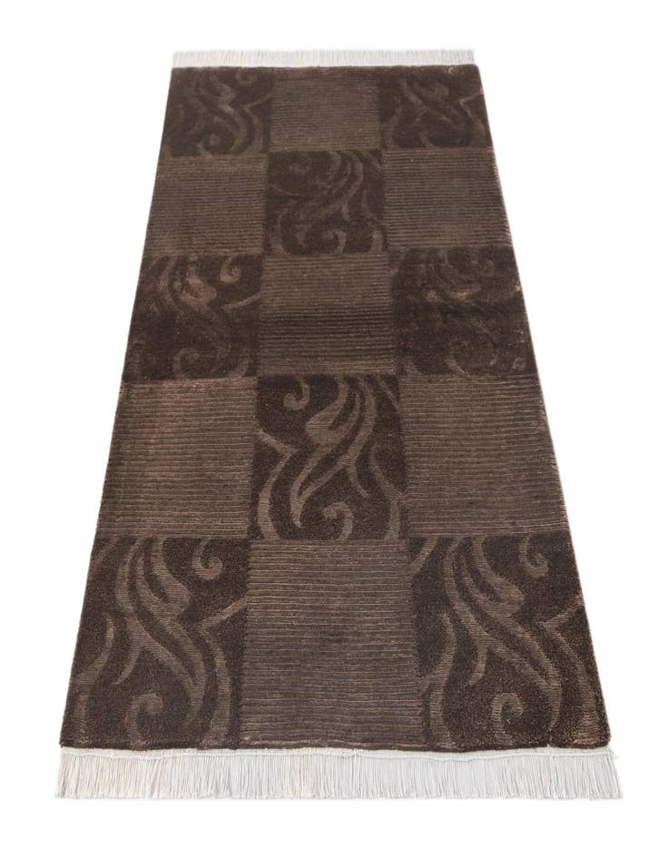 Detail image of 2' 7 x 5'  Hand Knotted Darya Wool Rug