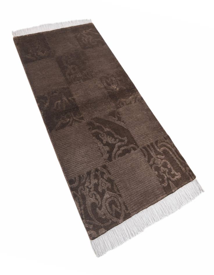 Detail image of 2' 8 x 4' 11  Hand Knotted Darya Wool Rug