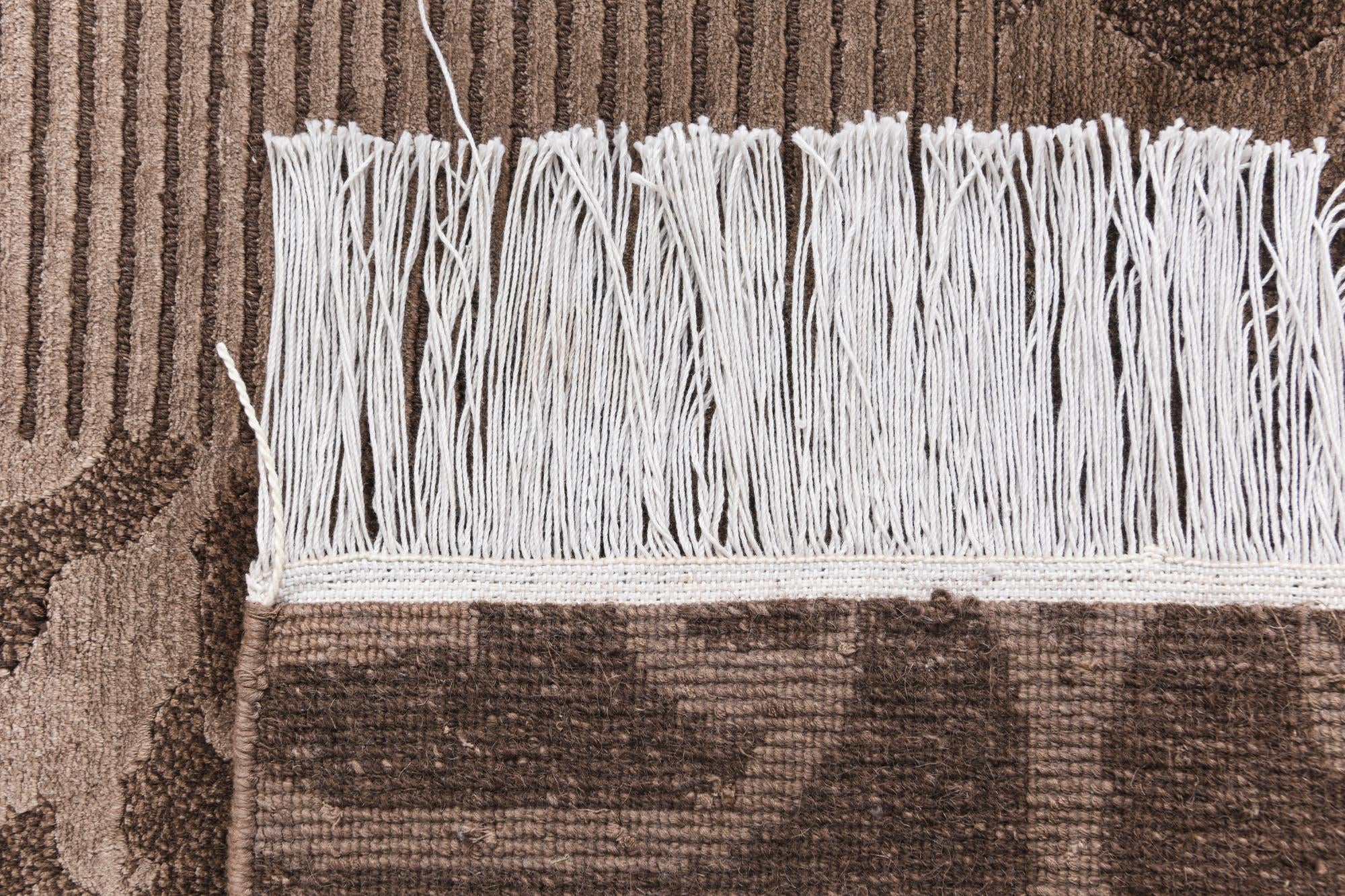 2' 7 x 5' 1 Hand Knotted Darya Wool Rug