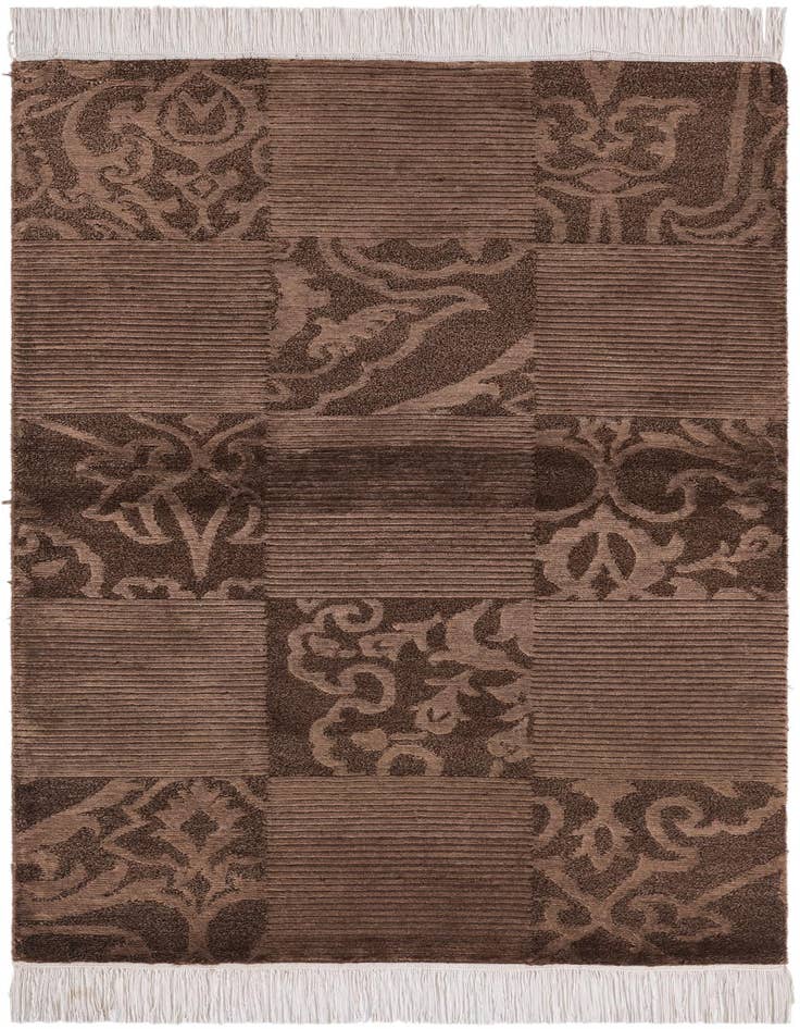 Detail image of 2' 7 x 5' 1 Hand Knotted Darya Wool Rug