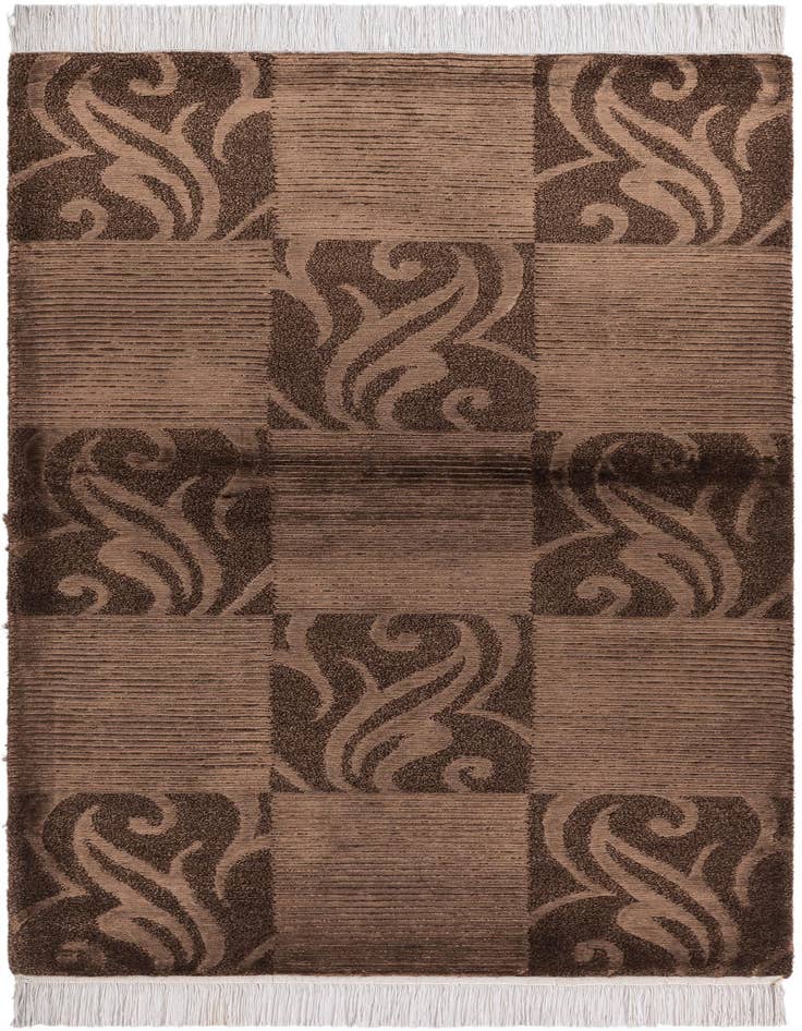 Detail image of 2' 8 x 5' 1 Hand Knotted Darya Wool Rug