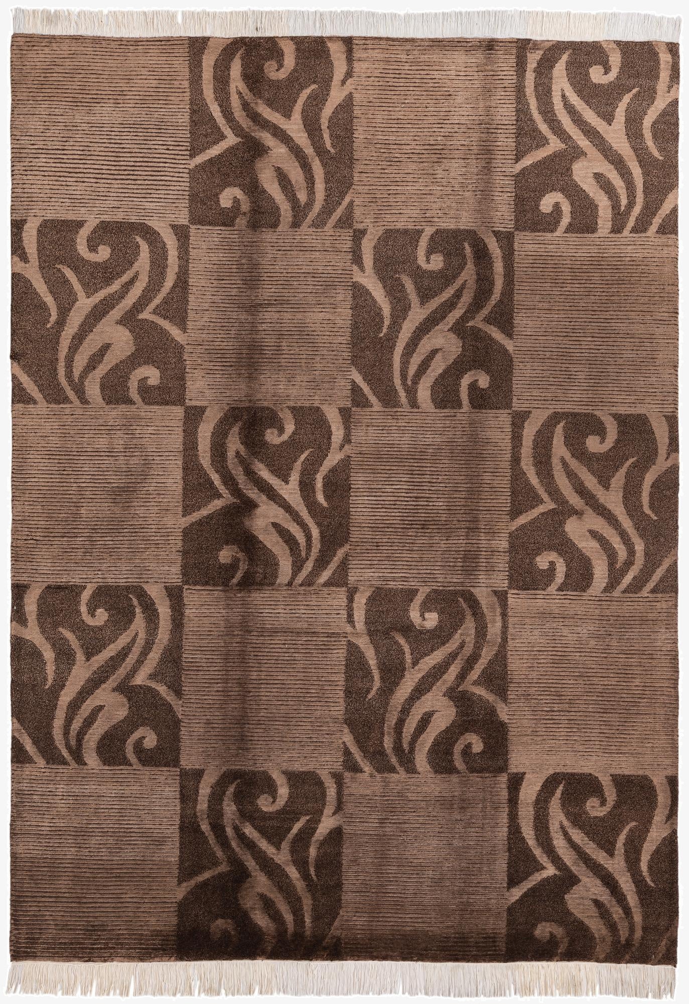 5' 8 x 7' 11  Hand Knotted Darya Wool Rug