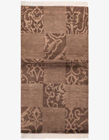 2' 7 x 5' Hand Knotted Darya Wool Rug