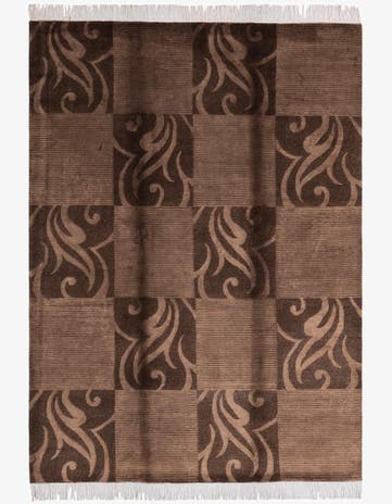 5' 9 x 7' 11 Hand Knotted Darya Wool Rug