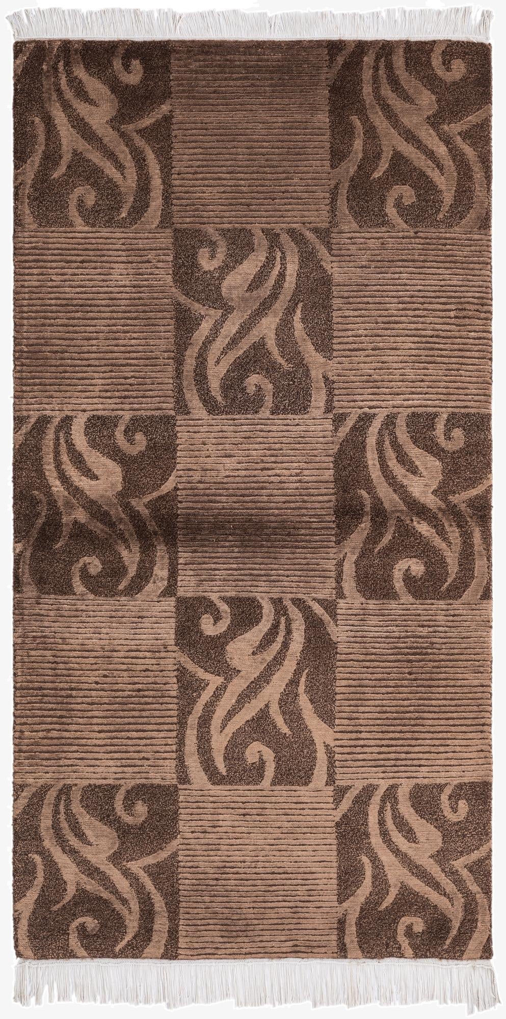 2' 7 x 5' 1  Hand Knotted Darya Wool Rug