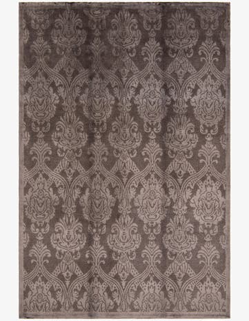 6' 8 x 9' 10 Hand Knotted Darya Wool Rug