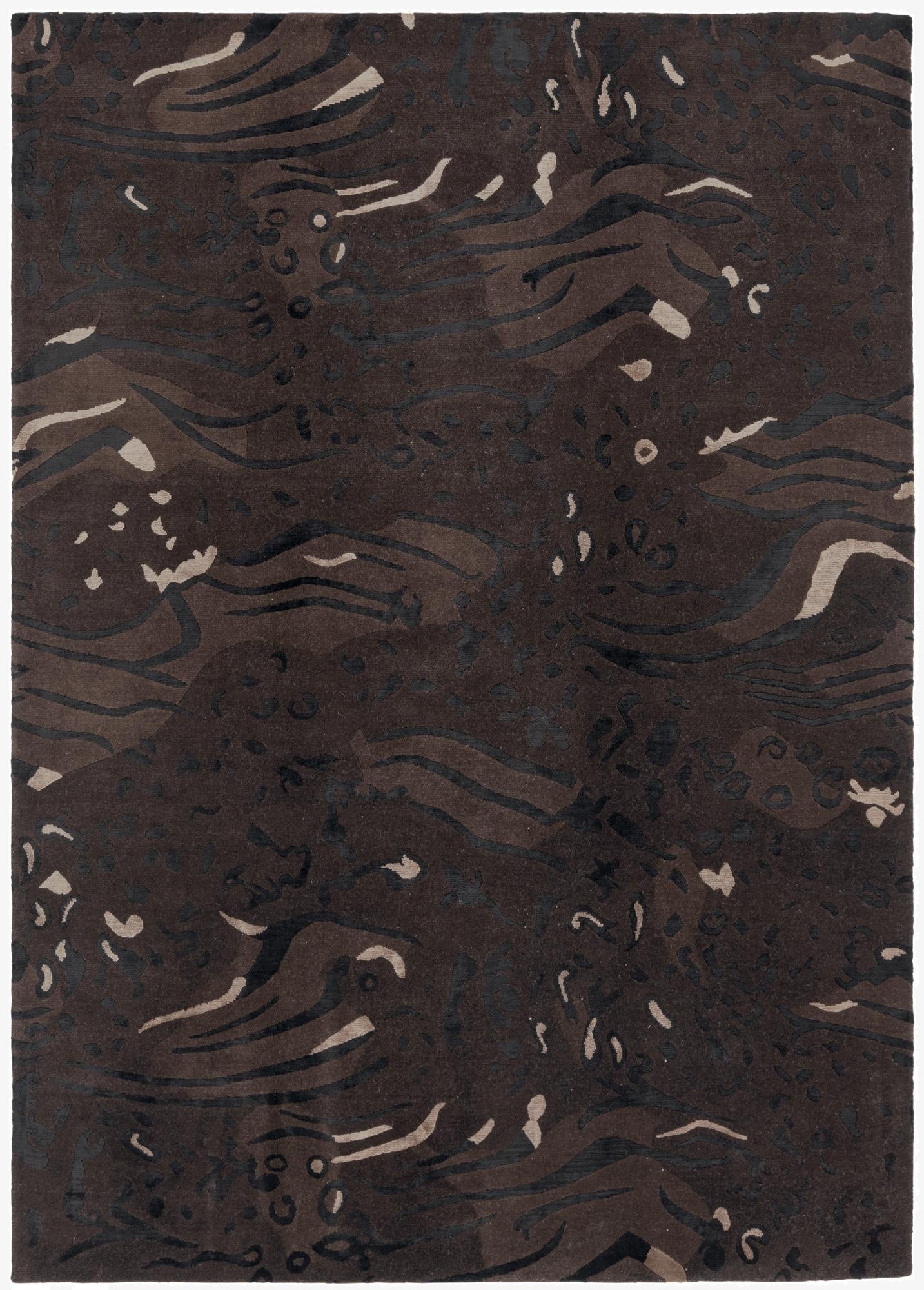 5' 8 x 8'  Hand Knotted Darya Wool Rug