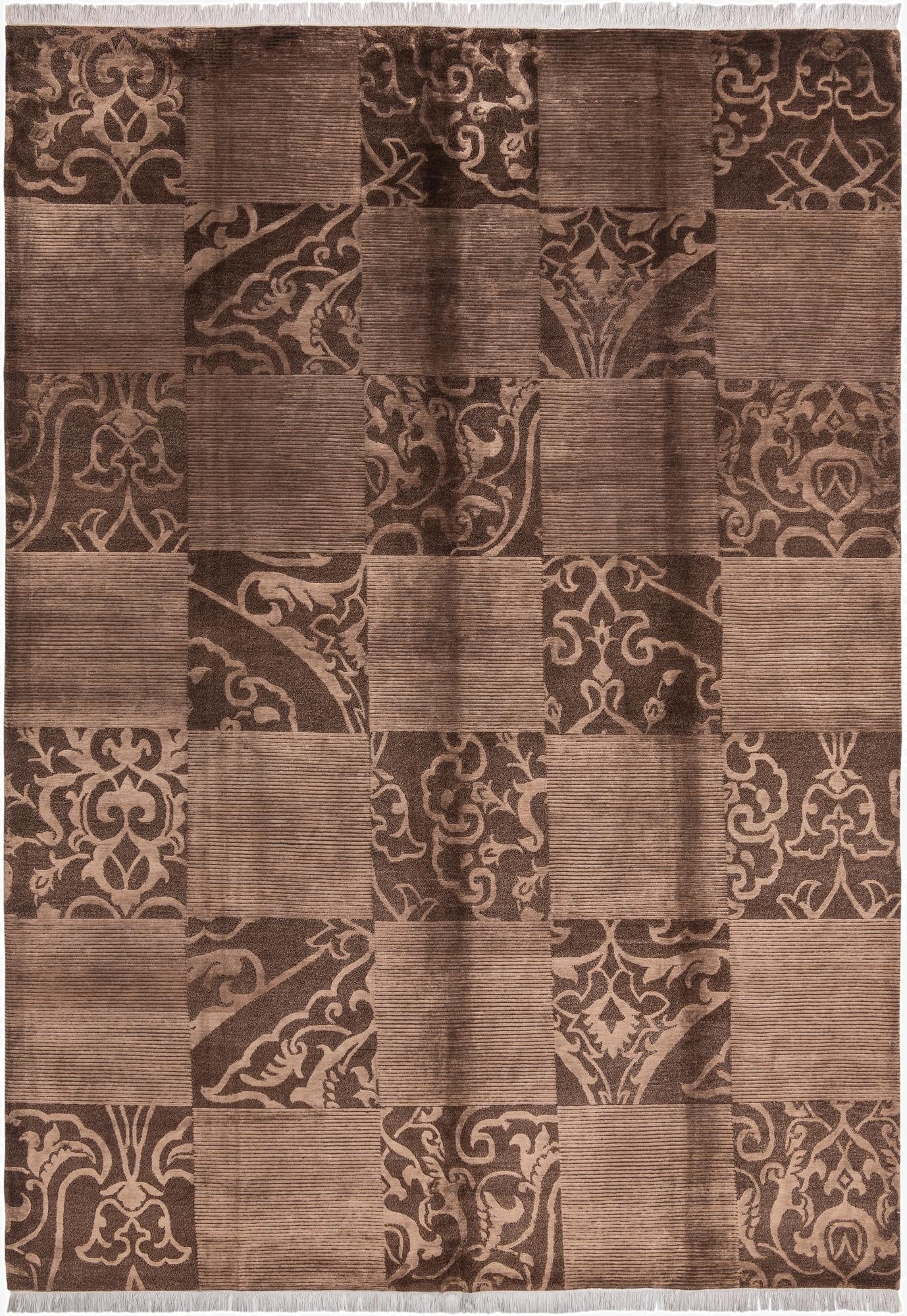 8' 4 x 11' 10  Hand Knotted Darya Wool Rug