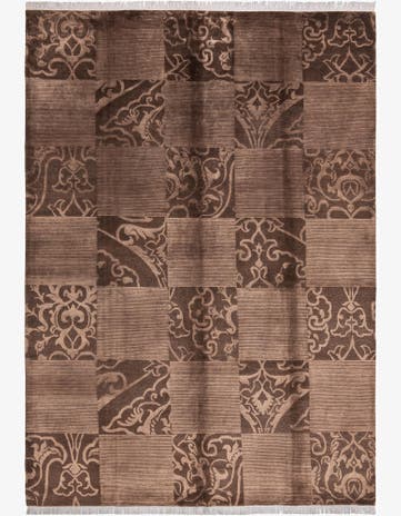 8' 4 x 11' 10 Hand Knotted Darya Wool Rug