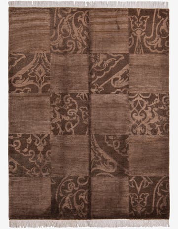 5' x 6' 9 Hand Knotted Darya Wool Rug